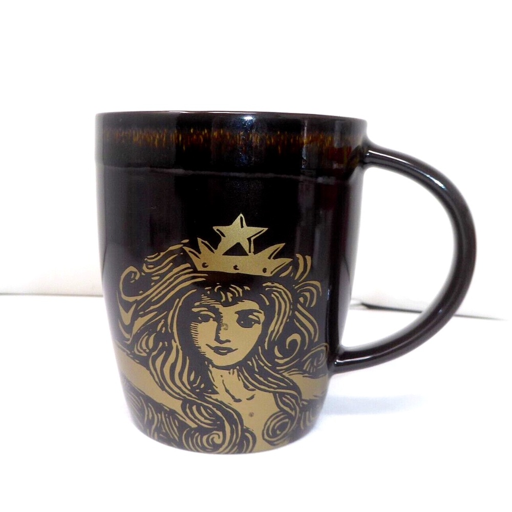 🎈FREE WITH PURCHASE Starbucks 2012 Anniversary Siren Mermaid Bone China Mug NEW